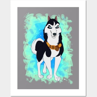 Lead Sled Dog Posters and Art